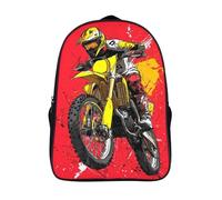 kaiyun Véhicule tout-terrain Sac À Dos D'école Éclaboussure de peinture Imprimé 3D Sac À Unisexe Pour Enfants/étudiants/Adultes 16 inch