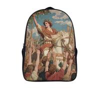 kaiyun Victor on Chevalback Holding Aloft The Flowering Cane Décontractée Sac À Dos Enfants Cartables Fille Garçons Sac D'école Pour Scolaire Ou Voyage 39x29x16cm