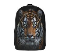 kaiyun Visage de tigre Sac À Dos Enfant Fille Animaux Garçons Adolescents Primaire Avec Boucle De Réglage Voituretables Scolaires 17inch