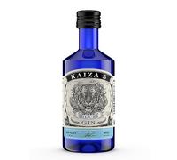 KAIZA 5 BLUE GIN - 0,05 l - 43% | Gin d'Afrique du Sud/Le Cap | Floral, fruité, frais | Sureau, myrtille et fruit du dragon