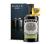 KAIZA 5 GIN - 0,7 l - 43% | Le gin premium Sud-africain/Le Cap le plus récompensé avec ses yeux de tigre scintillants | Frais, doux et exotique aux fruits noirs | PRESENT