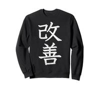 Kaizen Kanji Calligraphie japonaise Japon Sweatshirt