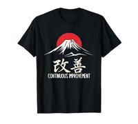 Kaizen Motivation Zen Mindset d'amélioration Continue Fuji T-Shirt