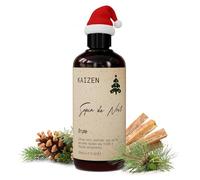 Kaizen® Parfum d'Ambiance Noël au Pin Sylvestre -250ml- Parfum pour Sapin Artificiel, Textiles & Décorations - Tenue 4h, Sans Aérosol - Huile Essentielle Noël, Spray Odeur Sapin de Noel