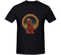Kaizod Grateful Dead Blues for Allah Men's Crew Tee Shirts Black 3XL