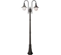 Kaja Boston lampadaire extérieur 2x60 W noir K-8132CZARNY