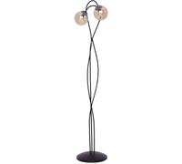 Kaja Floro lampadaire 2x40 W noir-ambre K-5129