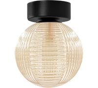 Kaja Giro plafonnier 1x10 W noir-ambré K-5686