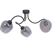 Kaja Sara plafonnier 3x60 W noir-graphite K-5195