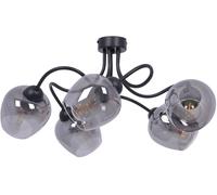 Kaja Sara plafonnier 5x60 W blanc-graphite K-5196