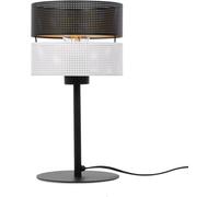 Kaja Vega lampe de table 1x40 W blanc-noir-doré K-5296