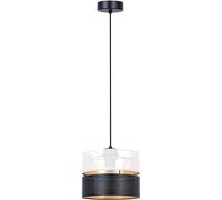 Kaja Vega lampe suspendue 1x40 W blanc-noir-doré K-5290