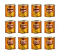 KAJAL Mango Pulp Kesar - Purée de mangue premium composée à 94 % de mangues Kesar - 850 g (lot de 12)