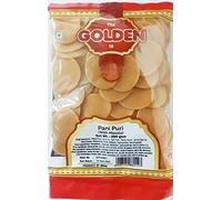 Kajal Pani Puri Golgappa à frire avec Masala, Papad frais, hygiénique et savoureux, prêt à frire, 200 g