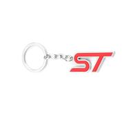 KAJAME Auto Porte-Clés Compatible avec pour Ford St Fusion Everest Escape Explorer Edge Mondeo Focus Ecosport Fiesta Kuga Personnalisé Porte-Clés De Voiture Accessoires Cadeaux,A-11 * 2.3CM