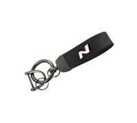 KAJAME Auto Porte-Clés Compatible avec pour Hyundai I30 2021 Sonata Elantra Veloster Kona Tucson N Line Personnalisé Porte-Clés De Voiture Accessoires Cadeaux,A-13 * 3cm