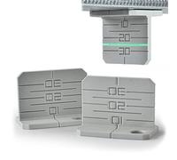 KAJAWIS 2 x Marqueur pour nivellement de profils CD60 - Plafond suspendu, plaques de plâtre, laser, profilés aluminium - Avec aimants néodyme - Accessoire de montage précis
