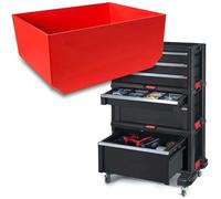 KAJAWIS organisateur de petites pièces BOXIE L compatible avec boîte KETER boîte à outils module chariot 1 pièce
