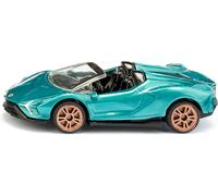 KAJGL-1571,Lamborghini Sián Roadster,Voiture Jouet,Métal/Plastique,Turquoise Métallisé,Roues Caoutchoutées,Jantes Sportives,Toit Ouvert