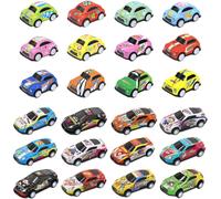 KAJGL-24 Pièces Pour Enfants Pour Enfants,Mini Voiture,Modèle De Course Simulé,Orthographe De Puzzle Des Garçons.