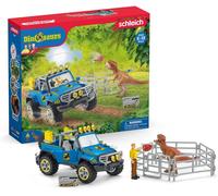 KAJGL-41464 Voiture Tout-Terrain Avec Avant-Poste Dino (Dinosaurs)