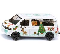 KAJGL-6505,Set De Bricolage Style My,Vw T5 Bonhomme De Neige,Édition Limitée,Métal/Plastique,Blanc,Voiture Jouet Incluant Feuille D'Autocollants Pour Un Design Personnalisé