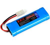 KAJGL-7.2V 4000Mah Nimh Pack De Course De Batterie Rc Pour Les Voitures Modèles,Avions,Robot (Jouet),Pack De Batterie Haute Performance Rc+Coaster Comme Un Cadeau