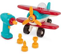 KAJGL-Avion Démontable-25 Pièces-Jouet De Construction Démontable Bleu,Rouge,Jaune,Noir,Blanc-Pour Enfants De 3 Ans Plus