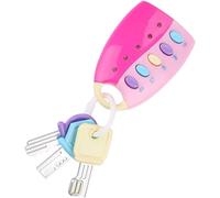 KAJGL-Bébé Jouet Clé,Intelligente Télécommande De Voiture Jeu De Simulation Musical Alimenté Par Batterie 3,9X2,4 Pouces Pour Enfants Jouets Éducatifs