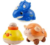 KAJGL-Bébé Voitures De Jouet,3 Pièces Press And Go Voitures Pour Garçons Et Filles 1 2 3 4 5 Ans Comme Un Cadeau Pour Les Enfants