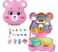 KAJGL-Coffret Les Bisounours Avec Figurines,Petite Voiture Et Accessoires Thématiques,Jouet De Voyage,Coffret Partenariat,Jcc14