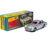 KAJGL-James Bond Aston Martin Db5,Modèle Réduit En Argent Moulé Sous Pression