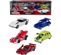 KAJGL-Majorette-Vintage Giftpack-Voitures Miniatures En Métal-Coffret 5 Véhicules (1/64Ème)-212053304Smo