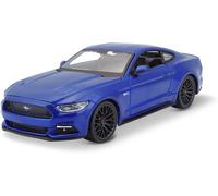 KAJGL-Maycheong-Voiture Miniature À L'Échelle 1:24-Ford Mustang Shelby Gt 500-Bleue-Jouet Pour Enfants-À Collectionner À Partir De 3 Ans-531508B
