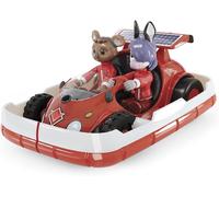KAJGL-Mille Bornes Challenge-Coffret Equipe Rouge-Les Vituoses-Anouk Et Mina-Jouets Tirés De La Série Tv-Figurine Articulée Et Voiture À Collectionner-Enfant À Partir De 4 Ans