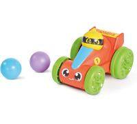 KAJGL-Mon Bolide Fun Pop¿Voiture De Course À Pousser Avec Effets Pop& Play,3 Balles Incluses Et Compartiment De Rangement¿Jouet Solide Dès 18 Mois Pour Développer La Motricité Et Le Jeu D¿Imitation