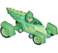 KAJGL-Pyjamasques Véhicule De Héros Reptilo-Mobile Avec Figurine Gluglu,Jouet Préscolaire Pour Enfants À Partir De 3 Ans
