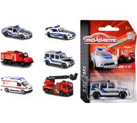 KAJGL-Véhicule D'Intervention Sos-1 Des 6 Voitures Jouet Aléatoires De S.O.S.Cars Edition Pour Enfants À Partir De 3 Ans,Véhicules De Sauvetage,7,5 Cm