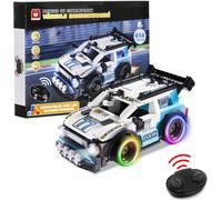 KAJGL-Wise Block W Voiture Télécommandée Jeu De Construction-Véhicule Racing Radiocommandé 414 Pcs,Jouet Enfant 8 9 10 11 12+ Ans Garcon Fille