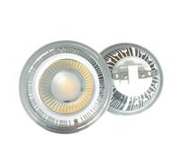 KAKAK Ampoule LED à intensité variable en aluminium GU10 G53 AR111 18 W 12 V 3000 K 4000 K 6000 K pour maison, garage, entrepôt(Warm white 3000K,G53)