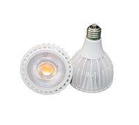 KAKAK Ampoule LED E27/E26/G12 à intensité variable PAR30 30 W 15 ° 24 ° 36 ° 3000 K 4000 K 6000 K pour maison, garage, entrepôt(Warm white 3000K,E27)