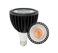 KAKAK Ampoule LED Par20 Par30 Par38 15w 35w 50w E27 Spot de magasin sans ventilateur de refroidissement pour maison, garage, entrepôt(3000K warm white,50W)