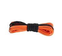 KAKAK Câble de treuil synthétique 10 mm x 30 m, 12 brins, 9280 kg, Robuste, Accessoires Automobiles for Tout-Terrain, VTT, UTV Haute ténacité(Orange)