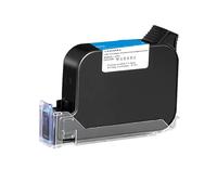 KAKAK Cartouche d'encre for imprimante Portable, Compatible 2588 2588M, Hauteur d'impression 12.7mm, Cartouche d'encre à séchage Rapide pour Le Texte, la Date, Le Code-Barres, l'heure, e(1PCS)