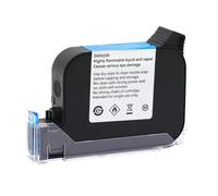 KAKAK Cartouche d'encre solvantée sans cryptage 2588+ (M) for imprimante Portable, 600 dpi, Date, 12,7 mm, 1/3/5 pièces pour Le Code-Barres Texte(Yellow,1pc)