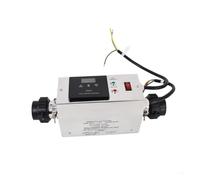 KAKAK Chauffe-Piscine électrique 3kW avec Thermostat, Pompe à Chaleur Haute efficacité for baignoires et spas. avec Une efficacité de Chauffage élevée