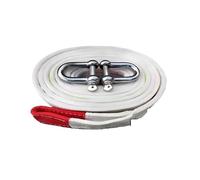 KAKAK Corde de remorquage Robuste et résistante for Voiture, 5 tonnes, 10 tonnes, for véhicule Tout-Terrain, SUV, Corde de remorquage spéciale avec Bande réfléchissante Haute ténacité(5M 20T)