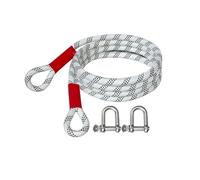 KAKAK Corde de remorquage Robuste for Voiture, 20 tonnes, 25 tonnes, Anti-Rupture, épaisse, Tout-Terrain, spéciale, résistante à l'usure Haute ténacité(5M 5T)