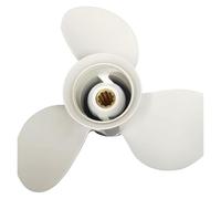 KAKAK Hélice Marine en Alliage d'aluminium (9 7/8x11 1/4-F) for Moteur Hors-Bord F25 20-30HP Pièces de Moteur de Bateau