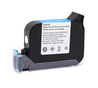 KAKAK Imprimante à Jet d'encre Thermique Portable JS12 JS12M 600 DPI 12,7 mm Cartouche d'encre EcoSolvent à séchage Rapide Mini imprimante Noir Rouge Bleu Blanc pour Le Code-Barres Texte(White)